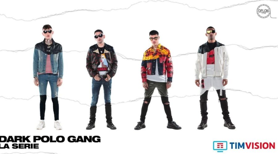 Tony, Wayne, Pyrex e Side protagonisti di Dark Polo Gang la serie Credits Timvision