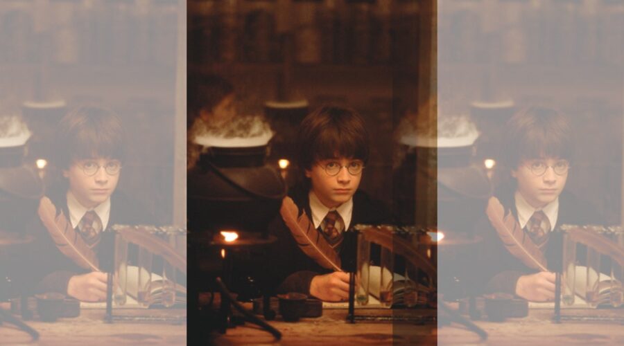 Harry Potter e la Pietra Filosofale, qui Harry Credits The WB
