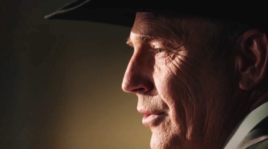 Kevin Costner in Yellowstone serie tv Credits Paramount