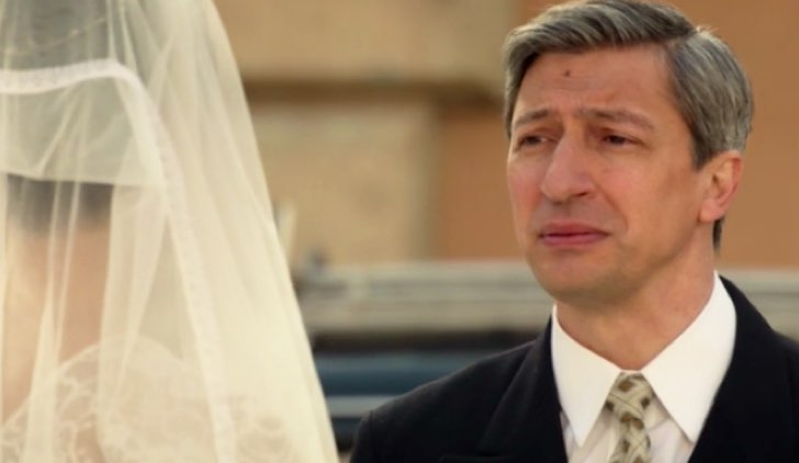 Il paradiso delle signore Elena e suo papà il giorno delle nozze nella puntata 177 Credits RAI