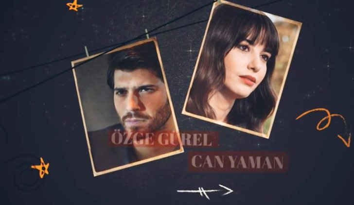 Bitter Sweet sigla dove sono accreditati Can Yaman e Özge Gürel Credits Mediaset