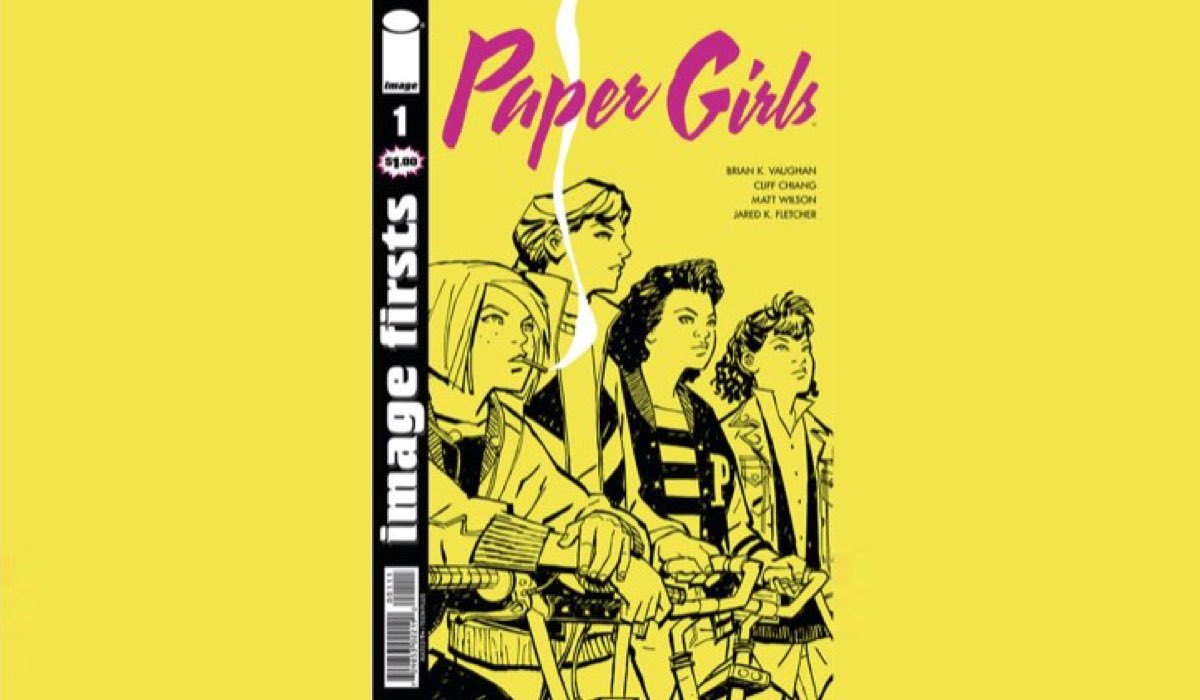 Copertina del fumetto Paper Girls. Credits - Image Comics