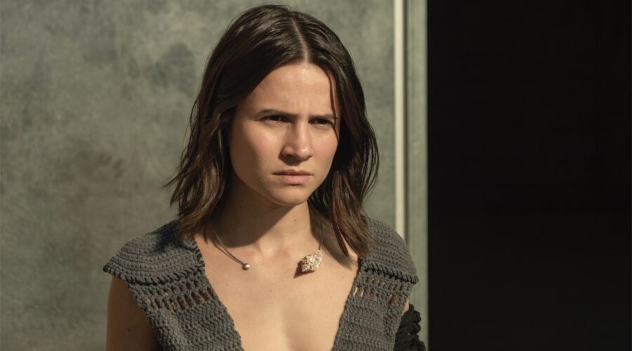 Bianca Comparato in una scena di Tre Percento. Credits Pedro Saad:Netflix