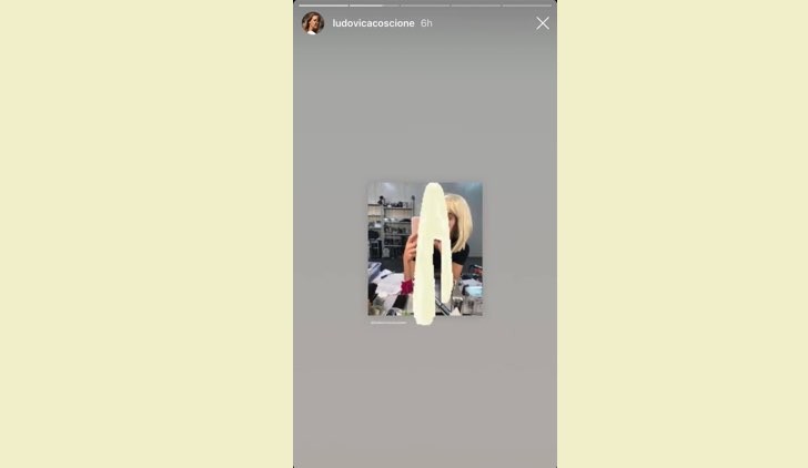 Ludovica Coscione è Marina ne Il paradiso delle signore Daily 2, foto pubblicata nelle sue Instagram Stories