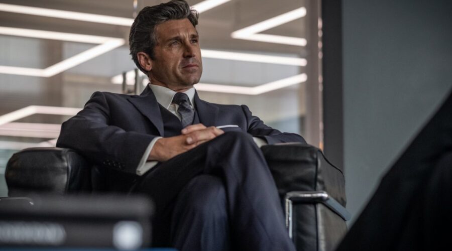 Patrick Dempsey nei panni di Dominic Morgan. Credits Sky Italia/Antonello & Montesi