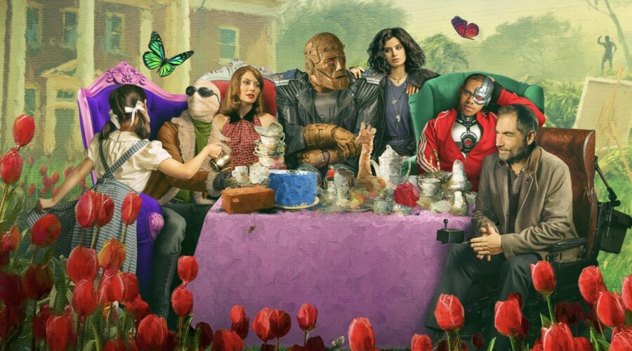 Poster di Doom Patrol 2 stagione. Credits HBO Max e Amazon Prime Video