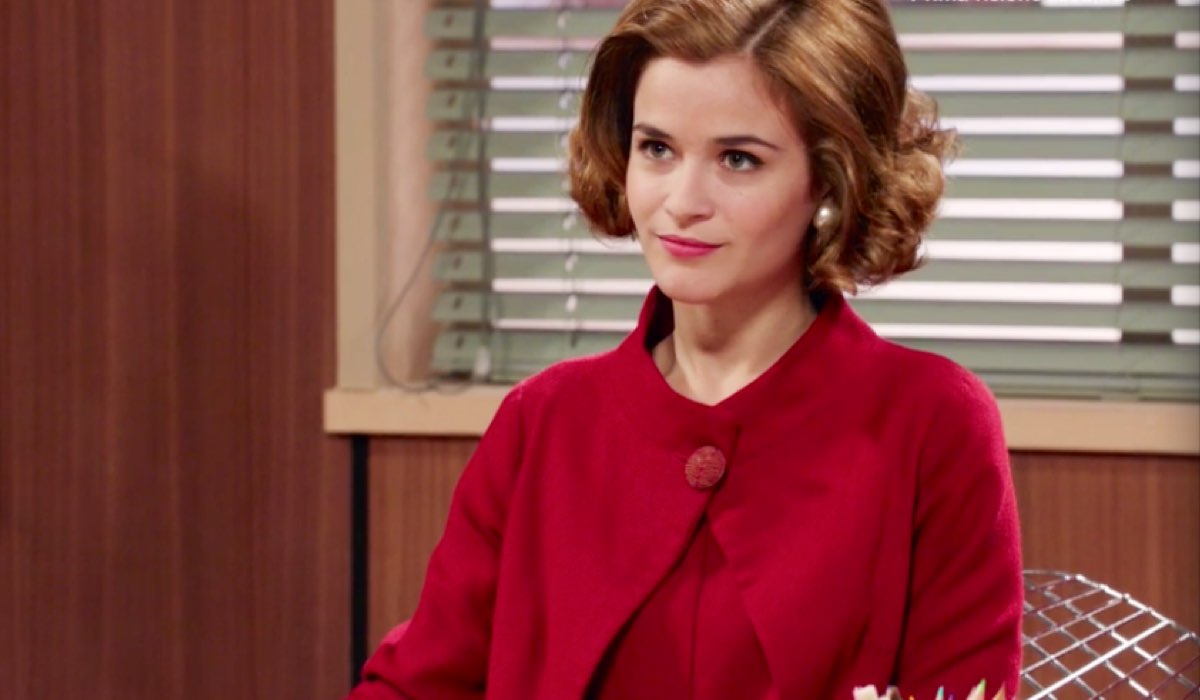 Il Paradiso delle Signore 4 Gabriella dopo che Cosimo è passato nell'atelier nella puntata 45 Credits RAI