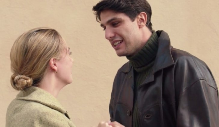 Il paradiso delle signore 4 Angela e Marcello nell'episodio 5 quando lui esce dal carcere Credits RAI