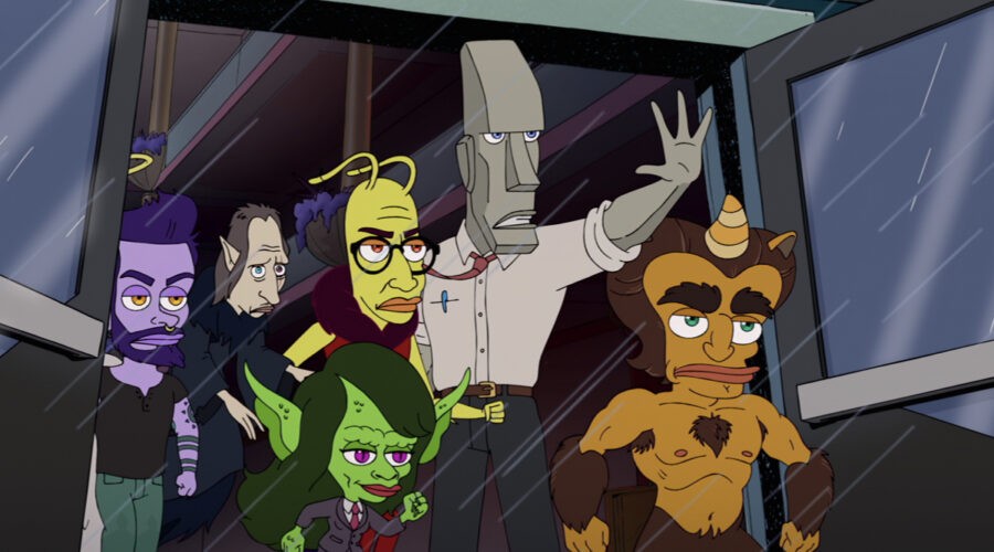 “Human Resources”, una scena dello spin-off di “Big Mouth”. Credits: Netflix.