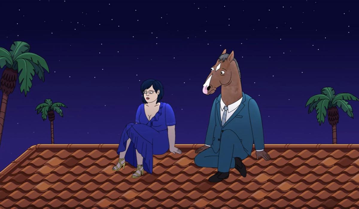 BoJack Horseman serie tv scena finale 6x16 credits Netflix