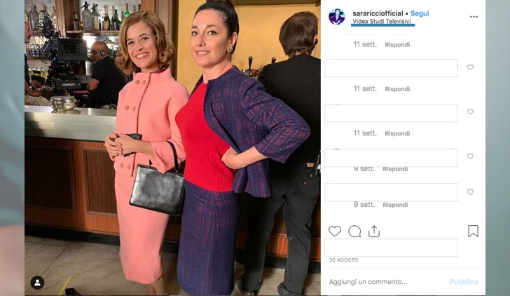 Il Paradiso delle Signore dove è la Caffetteria foto pubblicata da Sara Ricci sul suo profilo Instagram