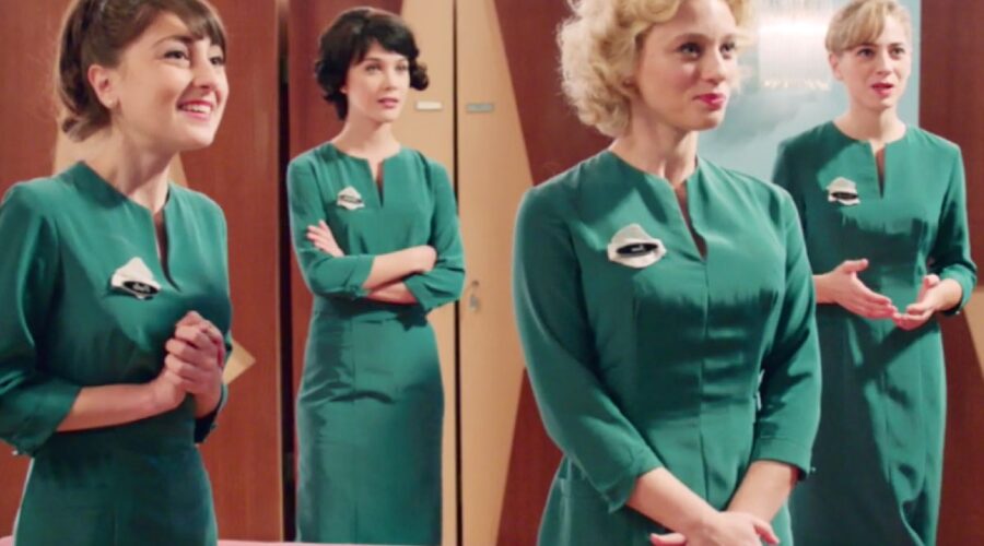 Il paradiso delle signore 4 Paola, Marina, Irene e Roberta nella puntata 42 Credits RAI