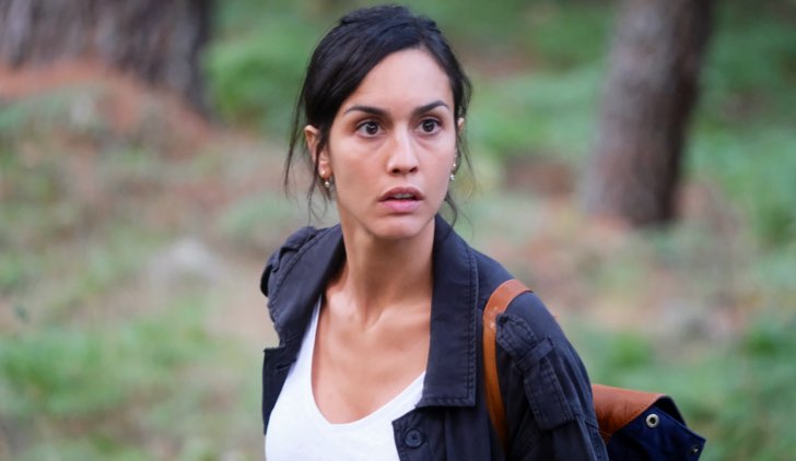 La Caccia Monteperdido episodio 1 MEGAN MONTANER è SARA CAMPOS Credits CORPORACION RTVE e Mediaset