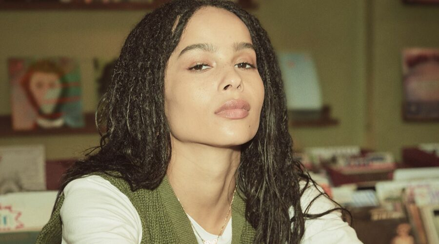 Zoë Kravitz nel poster di High Fidelity. Credits: Starzplay e Hulu