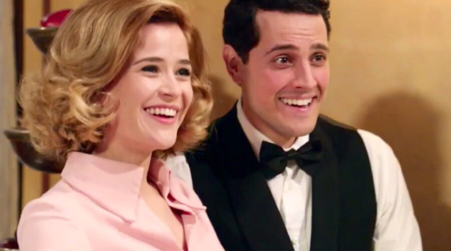 Il Paradiso delle Signore 4 Gabriella e Salvatore interpretati da Ilaria Rossi e Emanuel Caserio nella puntata 67 Credits RAI