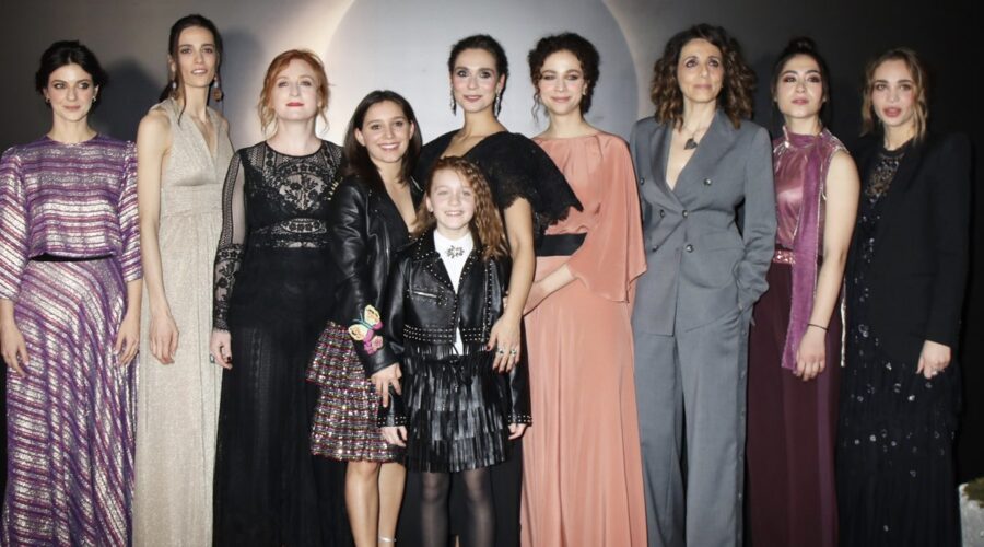 Luna Nera cast durante la premiere, Credits Elisabetta villa e Getty Images