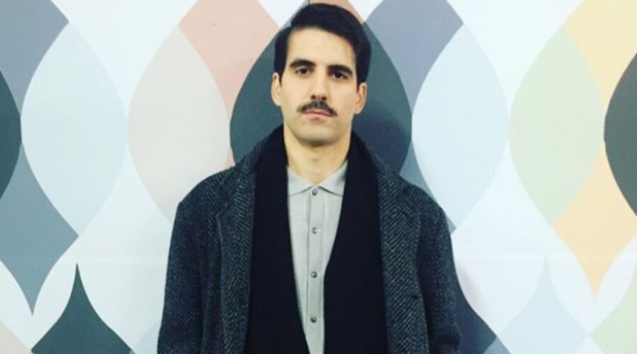 Valerio Ricci sul set de Il Paradiso delle Signore 4 a novembre 2019 foto pubblicata sul suo profilo Instagram valerioricciofficial