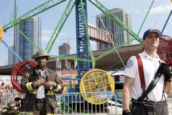 Chicago Fire 8 stagione Terzo Episodio in onda su Premium Action in prima tv in Italia il 26 febbraio 2020 Credits NBC e Mediaset