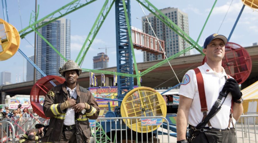 Chicago Fire 8 stagione Terzo Episodio in onda su Premium Action in prima tv in Italia il 26 febbraio 2020 Credits NBC e Mediaset