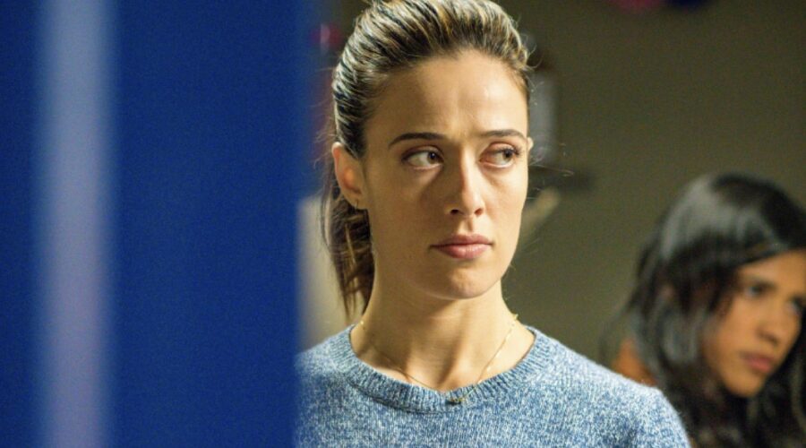 Chicago PD 7 stagione episodio 3, qui MARIA TERESA SQUERCIATI che interpreta KIM BURGESS Credits NBC e Mediaset