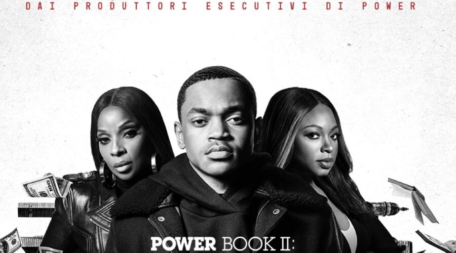 Power Book 2 Ghost, un dettaglio del poster Credits STARZPLAY