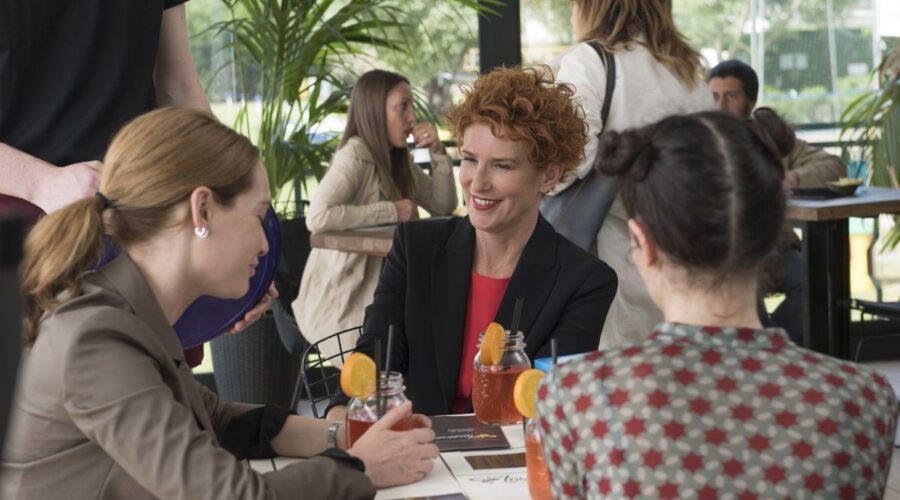 Della Rovere, Capotondi e Laterza nella fiction Bella da morire, Credits Maria Marin e Rai