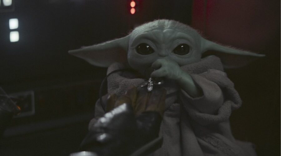 Il Bambino in The Mandalorian Credits Disney Plus e Lucasfilm