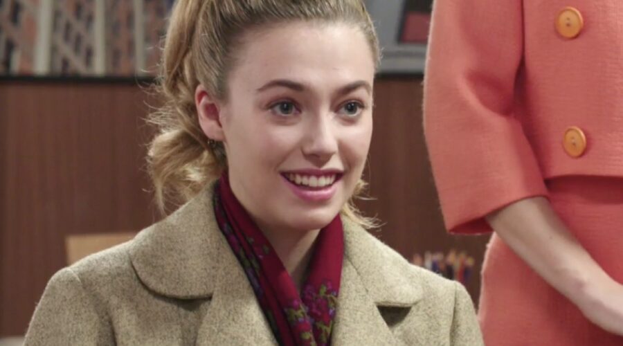 Il Paradiso delle Signore 4 Angela Barbieri interpretata da Alessia Debandi, qui nella puntata 73 Credits RAI