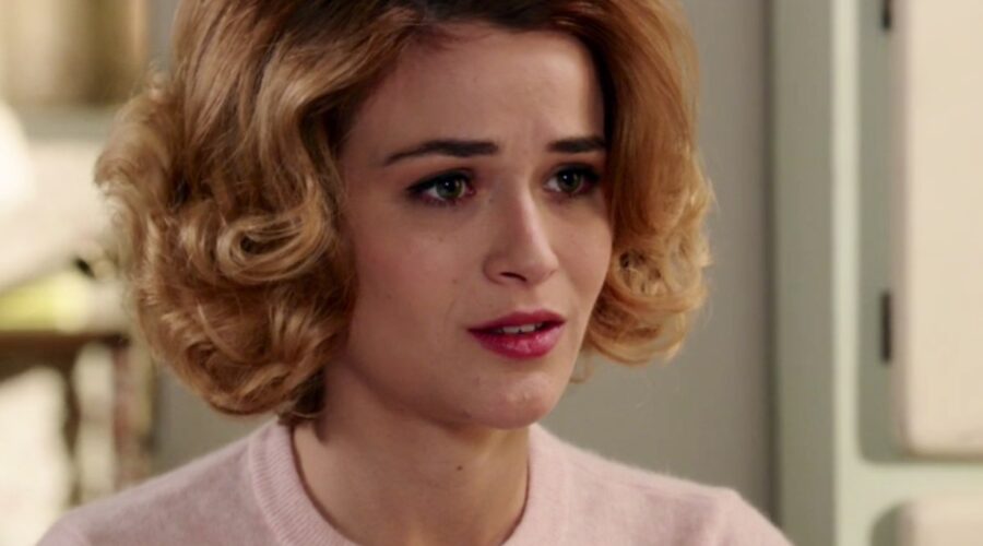 Il Paradiso delle Signore 4 Gabriella Rossi interpretata da Ilaria Rossi, qui nella puntata 116 Credits RAI