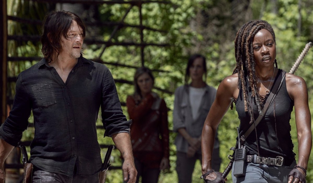 Una scena di The Walking Dead 10 stagione Credits AMC e FOX Italia