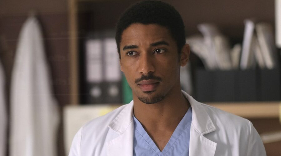 Alberto Malanchino è Gabriel Kidane nella fiction Doc- Nelle tue mani Credits Rai