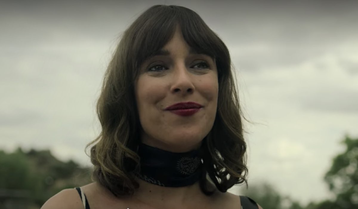 Belén Cuesta nei panni di Julieta ne La Casa di Carta 4. Credits Netflix