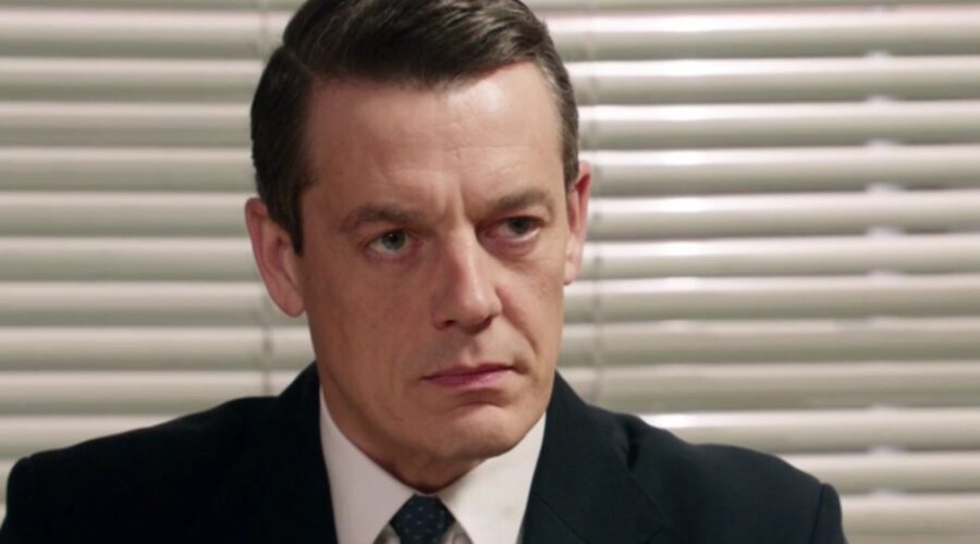 Il Paradiso delle Signore 4 Luciano Cattaneo interpretato da Giorgio Lupano, qui nella puntata 120 Credits RAI