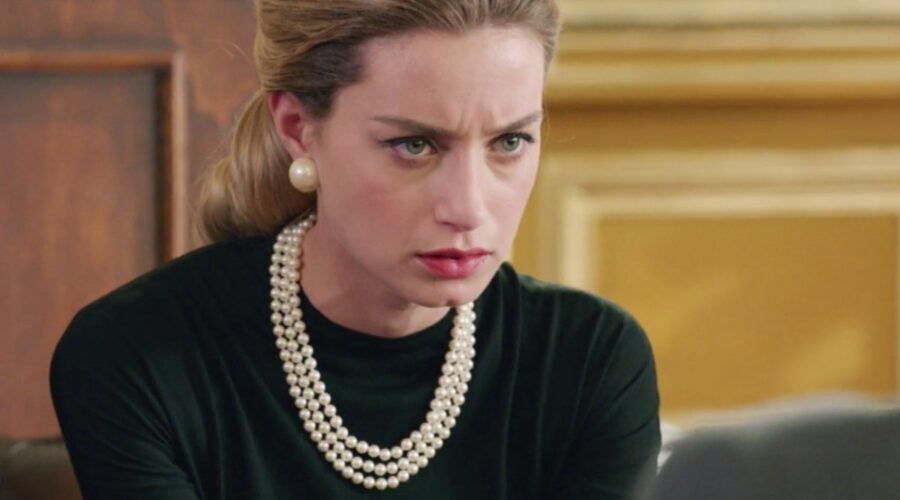 Il Paradiso delle Signore 4 Ludovica Brancia di Montalto interpretata da Giulia Arena, qui nella puntata 131 Credits RAI