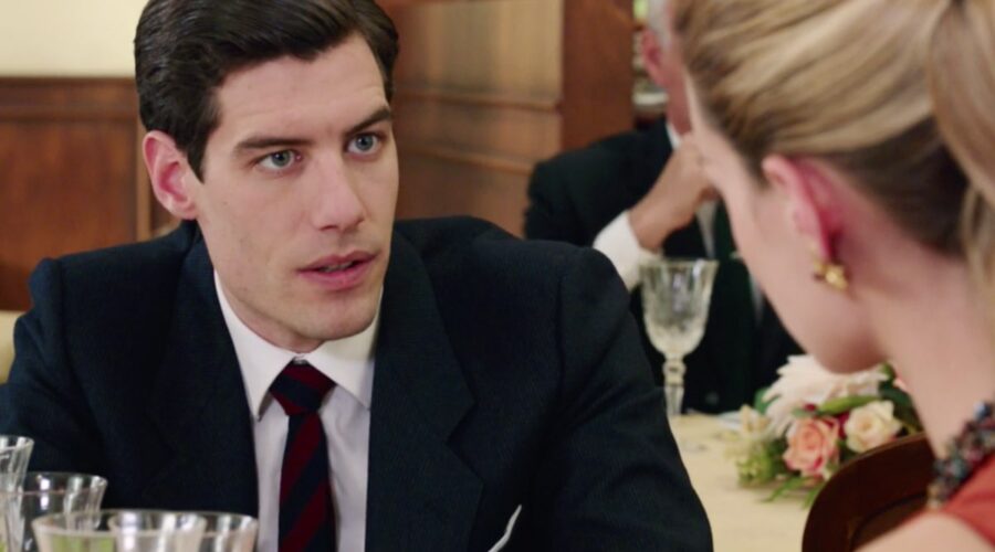 Il Paradiso delle Signore 4 Riccardo Guarnieri interpretato da Enrico Oetiker e Ludovica Brancia di Montalto interpretata da Giulia Arena nella puntata 132 Credits RAI