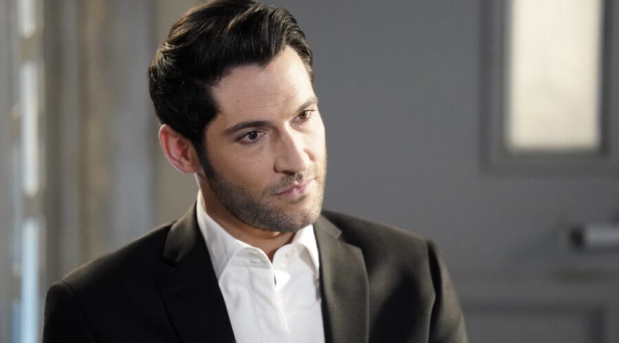 Lucifer 3 episodio 23 LA QUINTESSENZA DEI DECKERSTARS, NELLA FOTO TOM ELLIS nei panni di LUCIFER Credits Warner e Mediaset