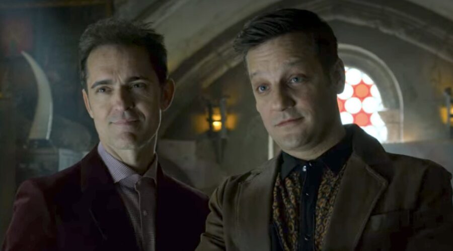 Pedro Alonso e Rodrigo De La Serna sono Berlino e Palermo ne La Casa di Carta 3x02 credits Netflix