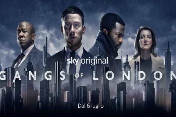 Poster di Gangs of London su Sky Atlantic dal 6 luglio Credits Sky Italia