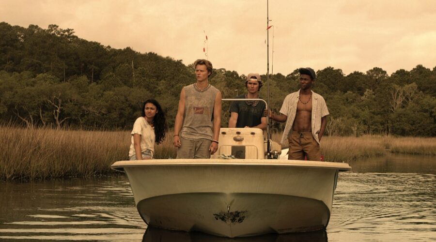Una scena di Outer Banks. Credits Netflix