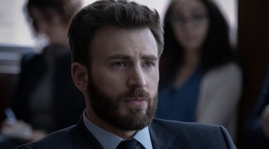 Chris Evans in Defending Jacob Credits Apple TV Plus