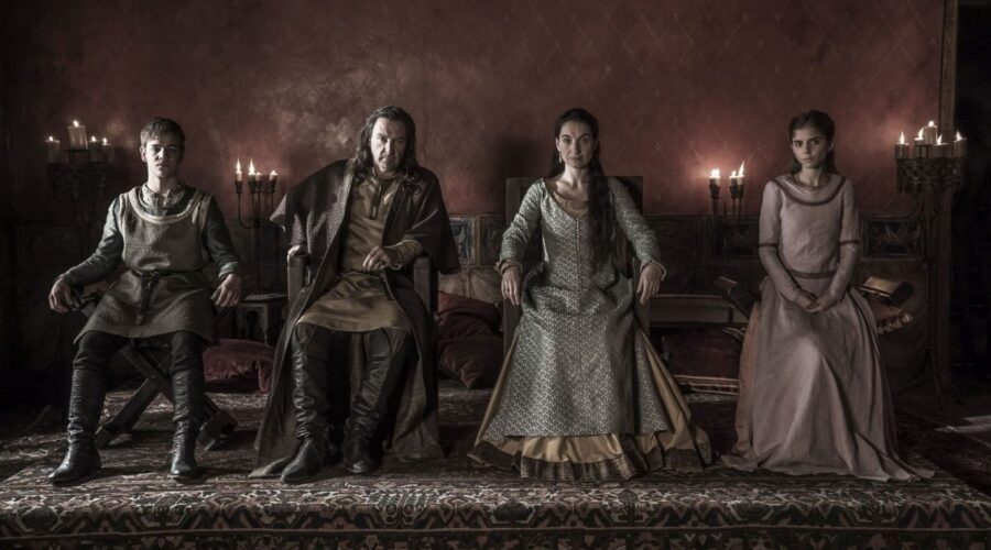 Genis, Grau, Isabel e Margarida ne La Cattedrale del mare, Credits ENDEMOL e Mediaset