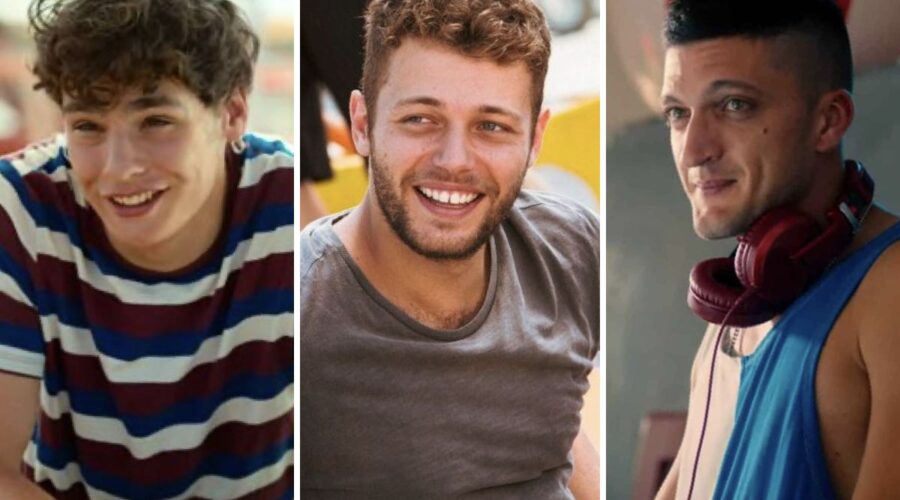 Giovanni Maini, Ludovico Tersigni e Andrea Lattanzi sono Edo, Ale e Dario in Summertime credits Netflix
