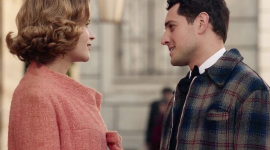 Il Paradiso delle Signore 4 Gabriella e Salvatore interpretati da Ilaria Rossi e Emanuel Caserio, qui nella puntata 41 Credits RAI