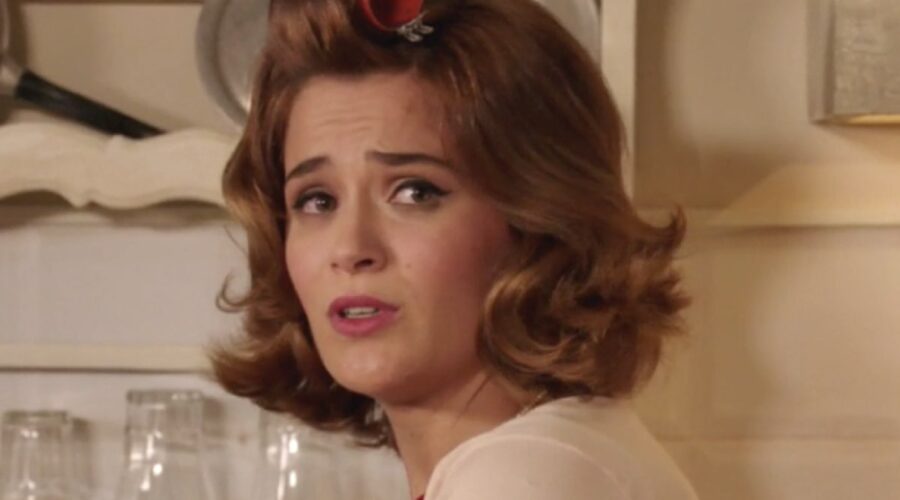 Il Paradiso delle Signore 4 Gabriella interpretata da Ilaria Rossi, qui nella puntata 15 Credits RAI