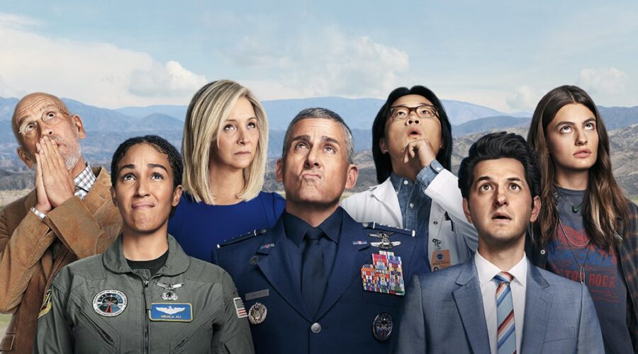 Il Poster di Space Force. Credits Netflix