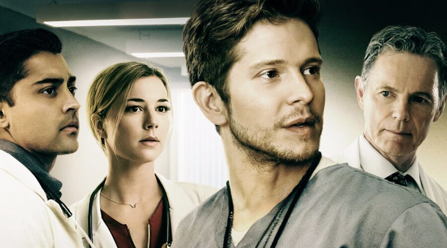 Poster della prima stagione di The Resident. Credits Rai e Fox TV Studios