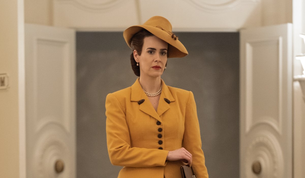 Sarah Paulson in una scena di Ratched. Credits Saeed Adyani Netflix