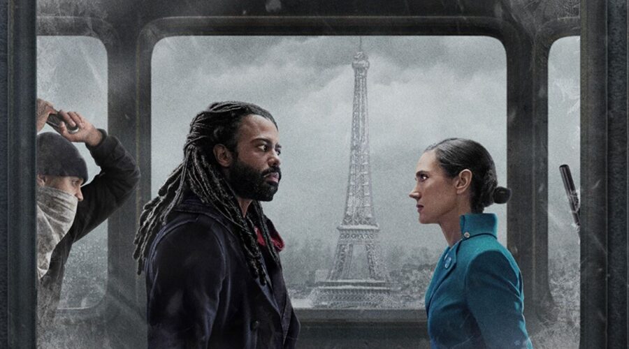 Daveed Diggs e Jennifer Connelly nel poster di Snowpiercer Credits Netflix e TNT