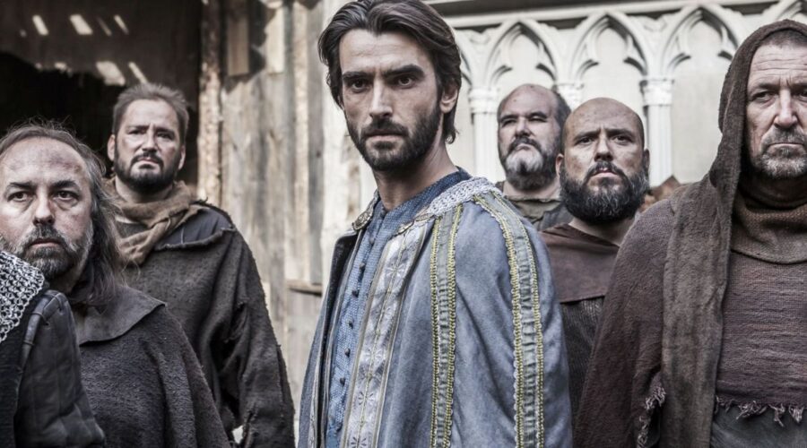 Aitor Luna è Arnau Estanyol ne La Cattedrale del mare Credits ENDEMOL