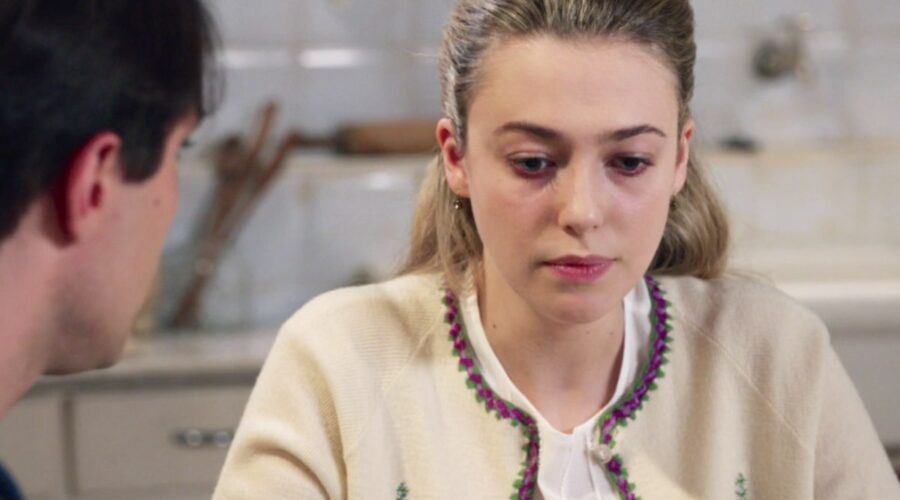 Il Paradiso delle Signore 4 Marcello e Angela Barbieri interpretati rispettivamente da Pietro Masotti e Alessia Debandi, qua nella puntata 134 Credits RAI